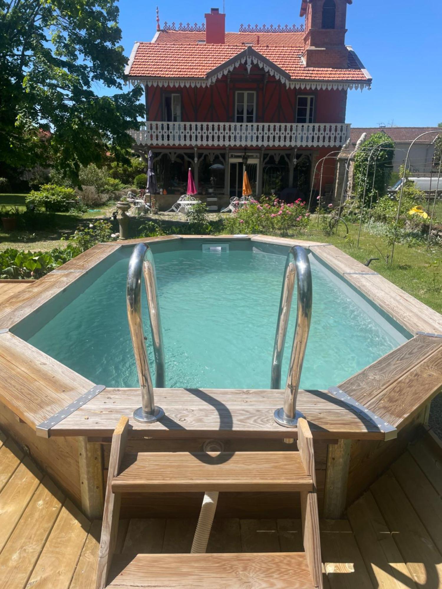 Domaine La Belle Histoire - Gite Cote Parc Besset Exterior foto